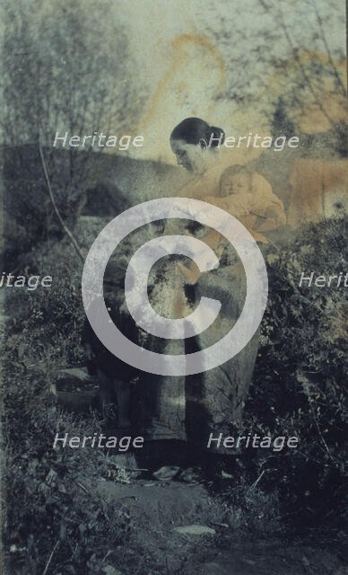 The difficult step, c1900. Creator: Frances S. Allen.