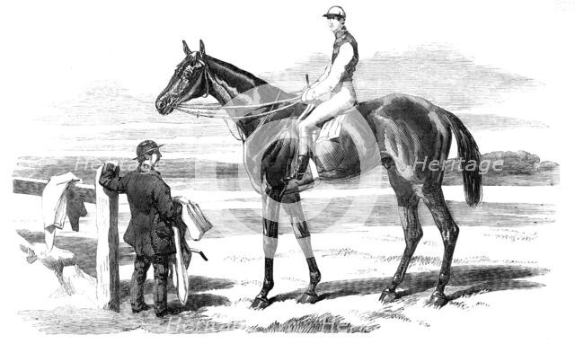 The Celebrated Race-Horse "Fisherman", 1857. Creator: Unknown.
