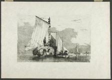 Boats Braydon, 1825. Creator: Joseph Stannard.