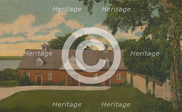 'The Stable', 1946. Artist: Unknown.