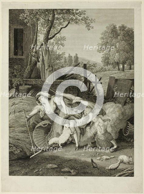Farmyard Scene, n.d.