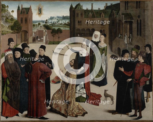 The Prophecy of the Tiburtine Sibyl, c1473-1477. Creator: Master of the Tiburtine Sibyl.