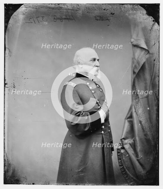 General George Douglas Ramsay, US Army, between 1860 and 1875. Creator: Unknown.