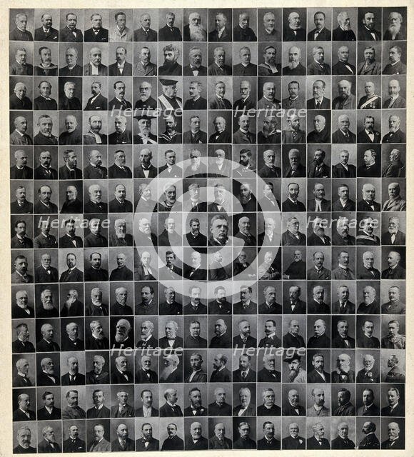 Distinguished men of Aberdeen (?), c1880s. Creator: Aboyne and Ballater Morgan.