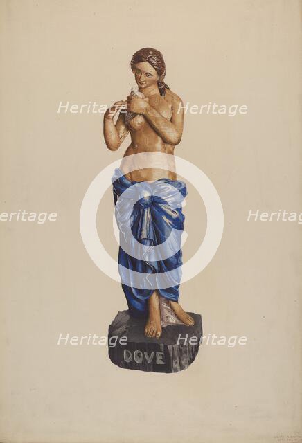 Garden or Circus Figure, c. 1940. Creator: Robert Barton.