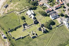 Lindisfarne Priory, Northumberland, 2018. Creator: Historic England.