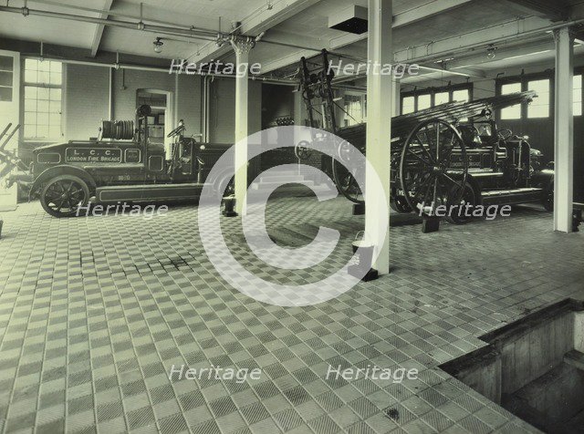 Dockhead Fire Station, No 8 Wolseley Street, Bermondsey, London, 1929. Artist: Unknown.