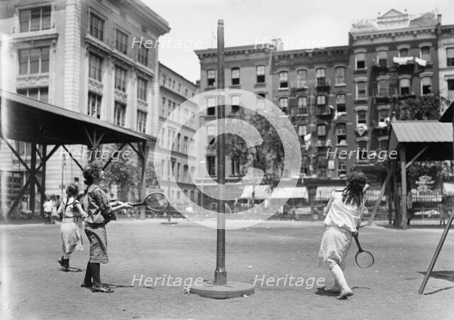 N.Y. Playground, between c1910 and c1915. Creator: Bain News Service.