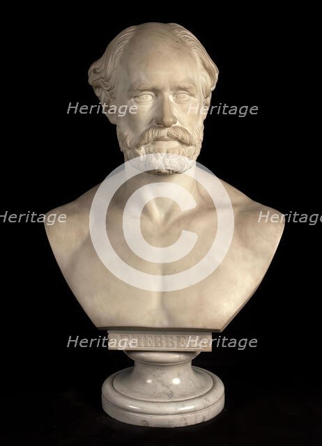 The poet Christian Friedrich Hebbel, 1864. Creator: Anton Dominik Fernkorn.