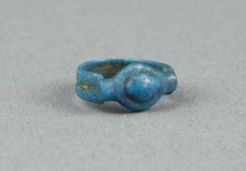 Ring: Oval, Egypt, New Kingdom, Dynasty 18 (about 1350 BCE). Creator: Unknown.