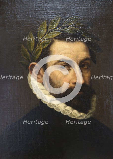 'Portrait of the Poet de Alonso Ercilla y Zuniga', c1576-c1578. Artist: El Greco