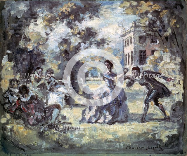 'Amorous Scene', c1908. Artist: Charles Guerin