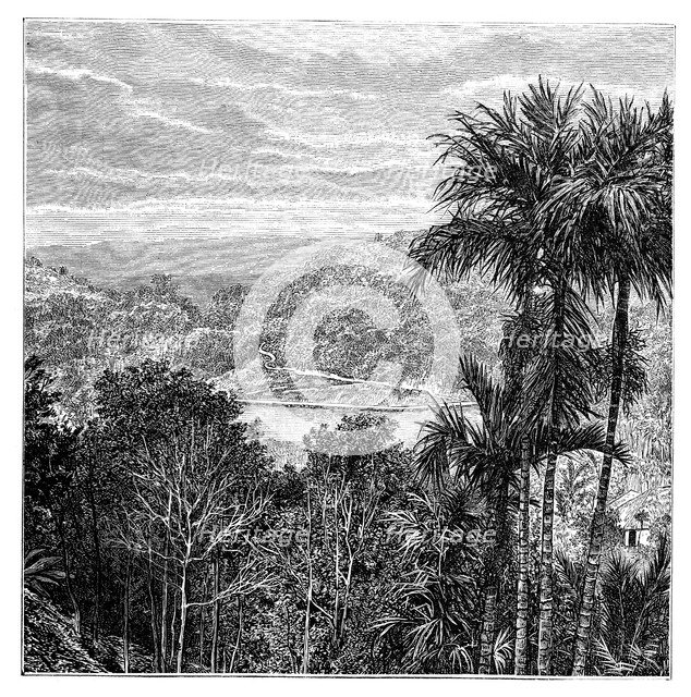 Kandy (Maha Nuvara), Sri Lanka, 1895. Artist: Unknown