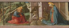 The Nativity, probably c. 1445. Creators: Filippo Lippi, Workshop of Fra Filippo Lippi.