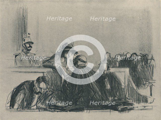 'Conseil Juridique', 1919. Artist: Jean Louis Forain.