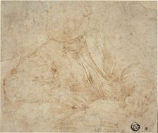 Young Man Reading, 1530/40. Creator: Parmigianino.