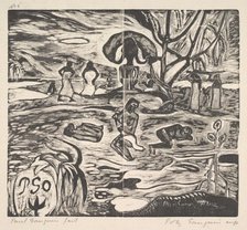 The Day of God, 1894-95. Creator: Paul Gauguin.