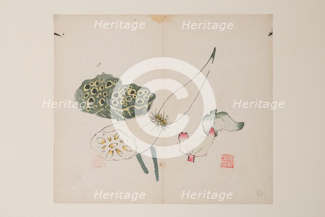 Page from Shi Zhu Zhai. Creator: Unknown.