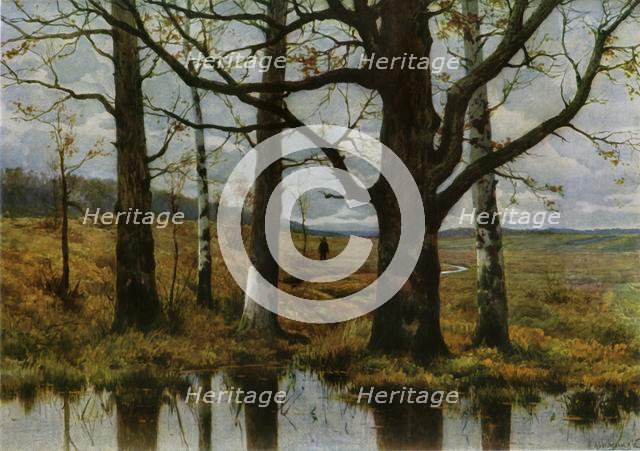 'Autumn Landscape', c1908, (1965). Creator: Konstantin Yakovlevich Kryzhitsky.