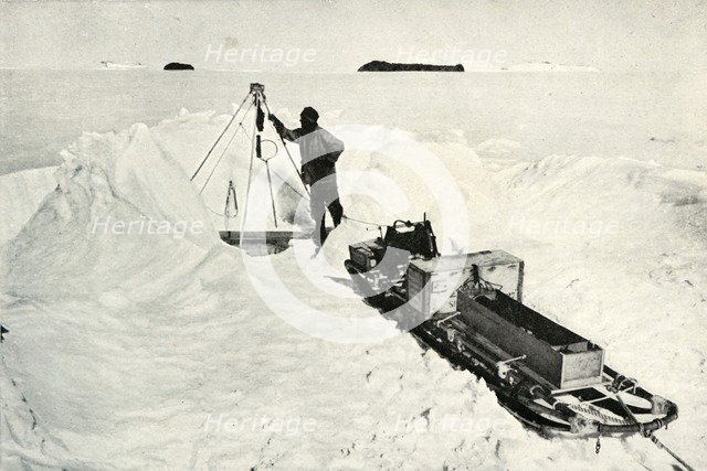 'Nelson and His Gear', c1911, (1913). Artist: Herbert Ponting.