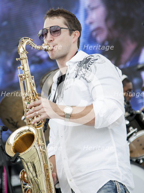 Chris Godber, 2013. Artist: Alan John Ainsworth.