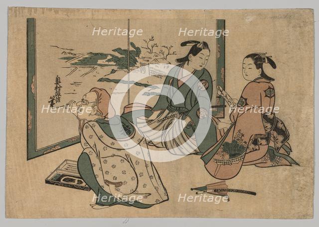 No Title, 1742-1755. Creator: Okumura Masanobu (Japanese, 1686-1764).