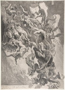 The Fall of the Damned, 1642. Creator: Pieter Soutman.