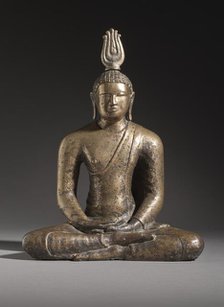 Buddha Shakyamuni (image 1 of 4), 7th-8th century. Creator: Unknown.