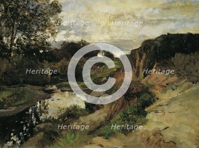 On the Tullnbach near Plankenberg, c1889/1890. Creator: Emil Jakob Schindler.