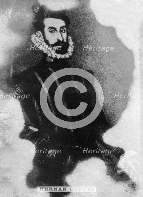 Hernan Cortes, (1485-1547), 1920s. Artist: Unknown