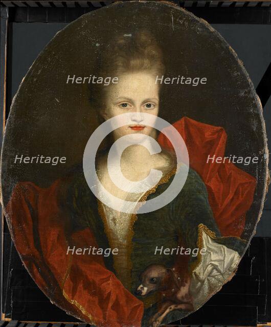 Anna Margaretha van Petcum (1676-1745), Wife of Johan Arnold Zoutman, 1690-1720. Creator: Johan van Diest.