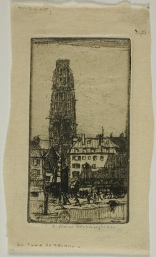 Tour de Beurre, Rouen, 1899. Creator: Donald Shaw MacLaughlan.