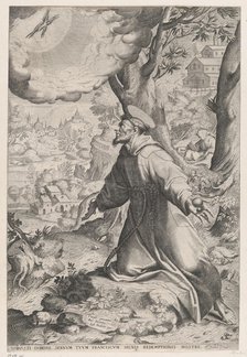 Saint Francis Receiving the Stigmata, 1590-1620. Creator: Unknown.