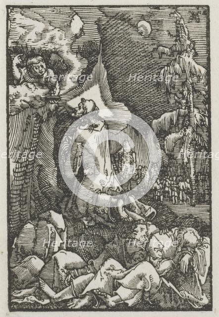 The Fall and Redemption of Man: Christ on the Mount of Olives, c. 1515. Creator: Albrecht Altdorfer (German, c. 1480-1538).