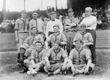 Baseball, Congressional - Front Row: Kinkead of New Jersey; Pat Harrison; Murray..., 1912. Creator: Harris & Ewing.