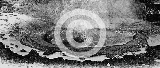 'Boiling Sulphur Springs', 1883. Artist: Unknown.