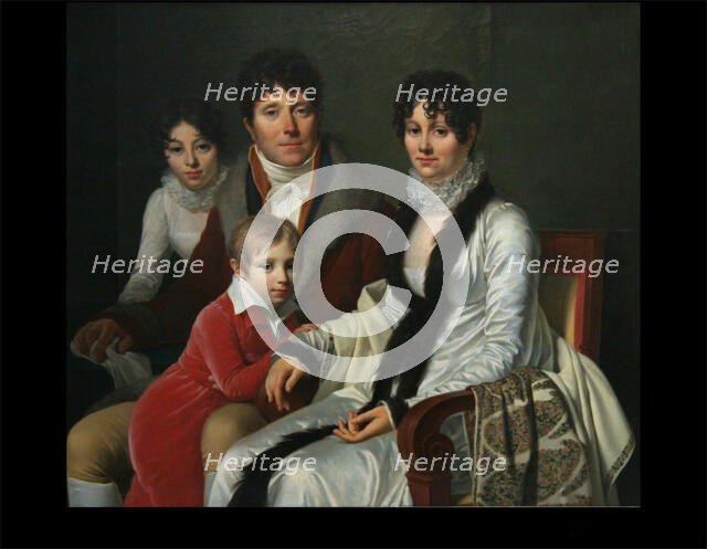 Family Group, 1812. Creator: Louis Andre Gabriel Bouchet.