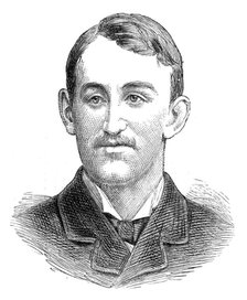 The Universities' Boat-Race: the Oxford crew, 1881.  Creator: Unknown.