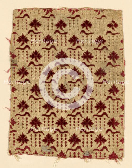 Fragment, Spain, 18th century. Creator: Unknown.