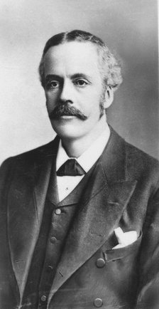 Arthur James Balfour (1848-1930), Scottish-born British statesman and philosopher. Artist: Unknown
