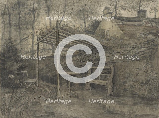 Corner of a garden. Creator: Gogh, Vincent, van (1853-1890).