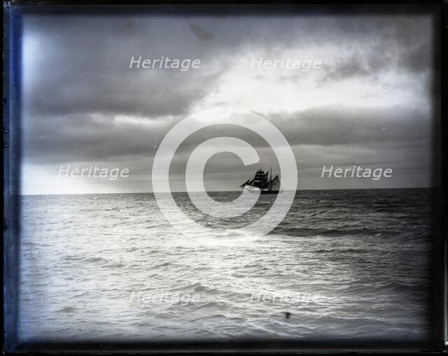 USFC Steamer "Albatross" Survey of Fishing Banks from Newport to Newfoundland, 1885. Creator: United States National Museum Photographic Laboratory.