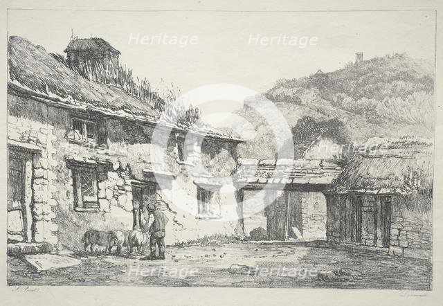 Lynmouth, 1819. Creator: Samuel Prout (British, 1783-1852).