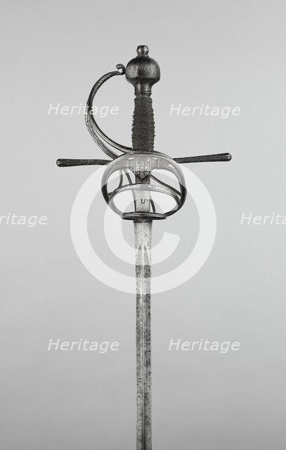 Rapier, Italy, 1610-20. Creator: Unknown.