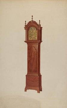 Tall Clock, c. 1939. Creator: Francis Borelli.
