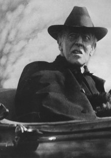Thomas Woodrow Wilson, 28th President of the United States, c1913-1924. Artist: Unknown