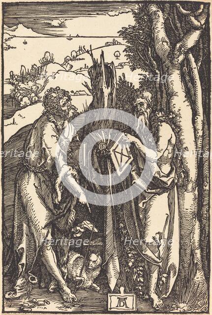 Saint John the Baptist and Saint Onuphrius, c. 1504. Creator: Albrecht Durer.