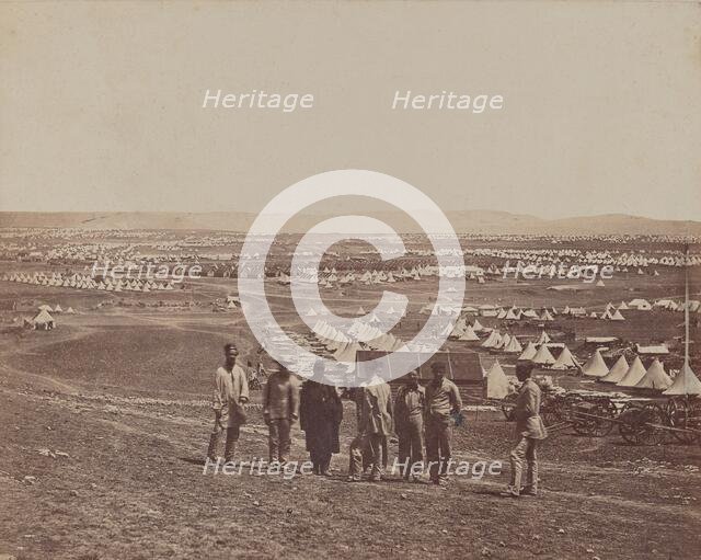 General View of Camp, 1855-1856. Creator: James Robertson.