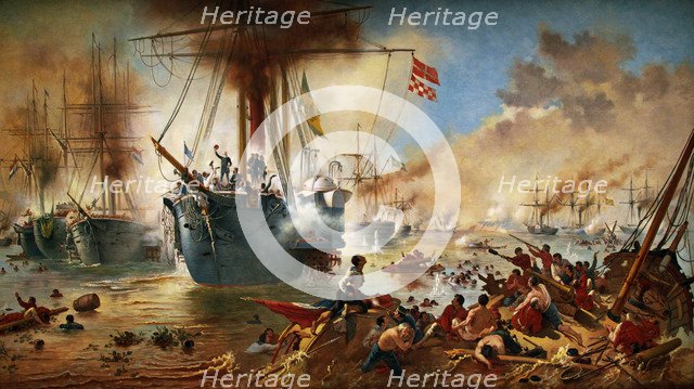 The Battle of the Riachuelo, 1882-1883.