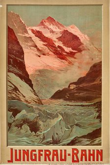 Jungfrau Railway, 1903. Creator: Reckziegel; Anton (1865-1936).